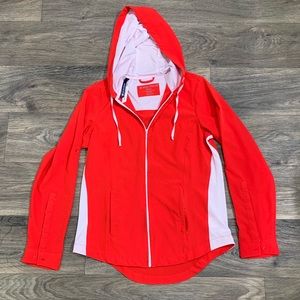 WEST MARINE women’s Del Sol Hoodie in red size SM